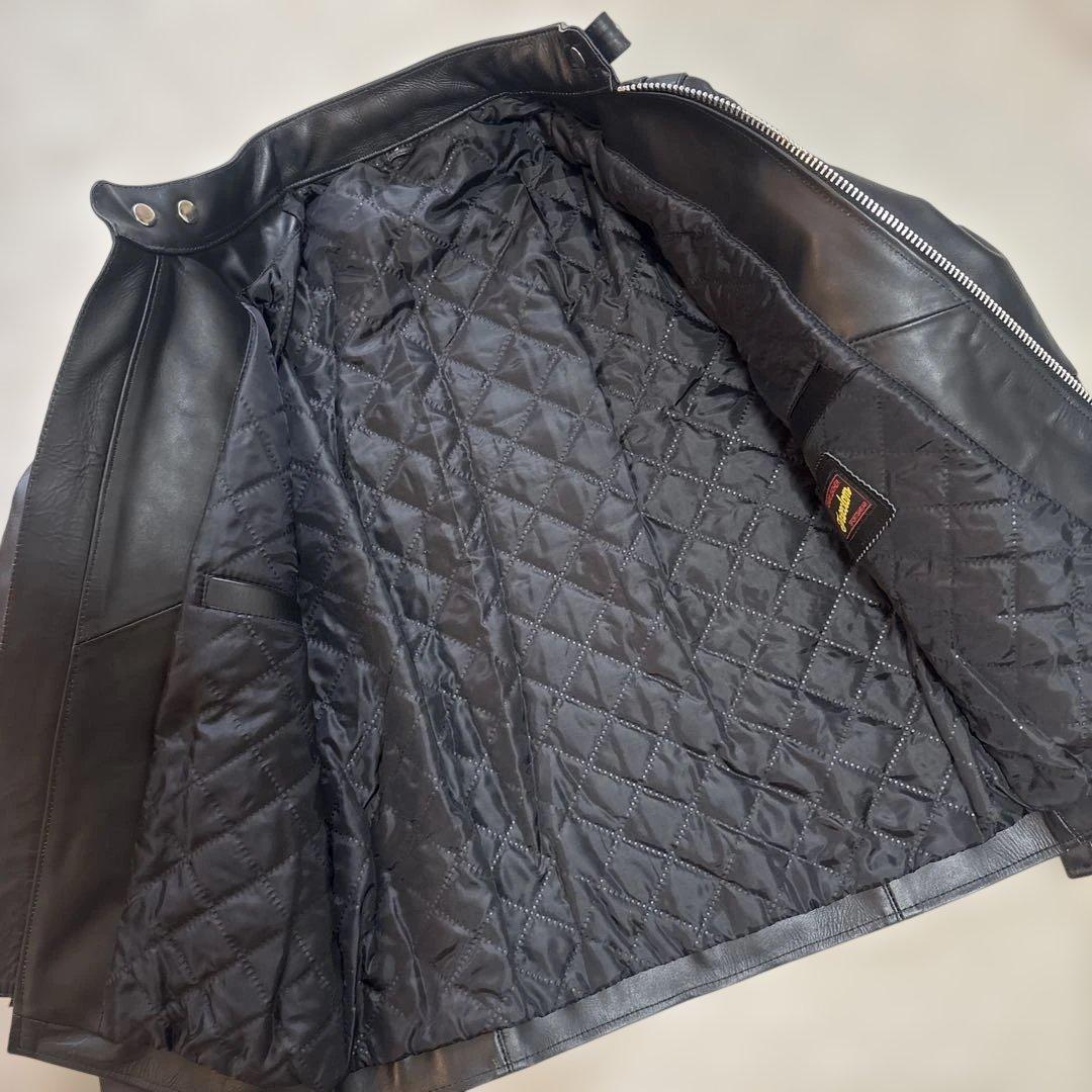 freedom ライダースジャケット シングル 38 カウレザー - メルカリ