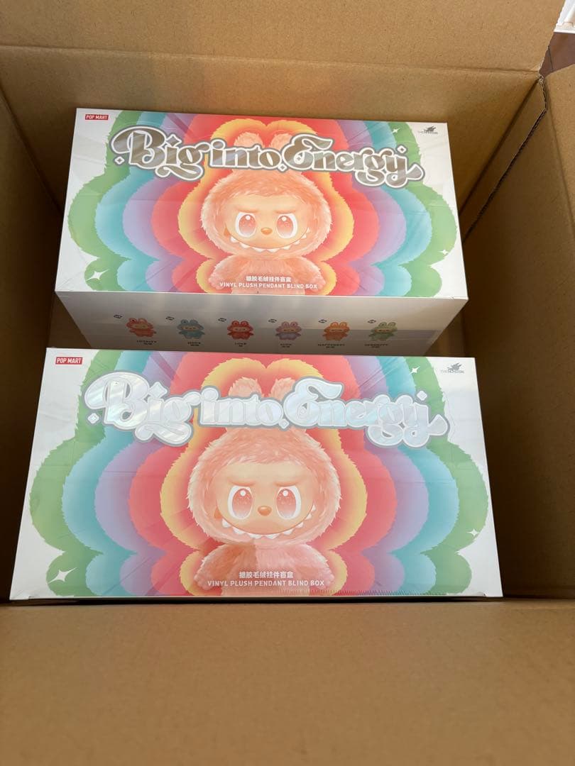 Labubu Energy アソートボックス　2box シュリンク付　新品未開封
