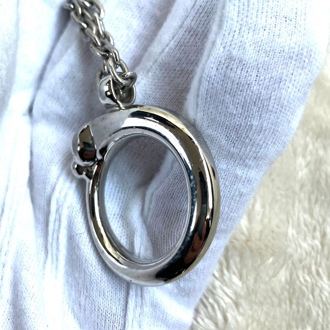 Cartier カルティエ パンテール キーホルダー バッグチャーム シルバー