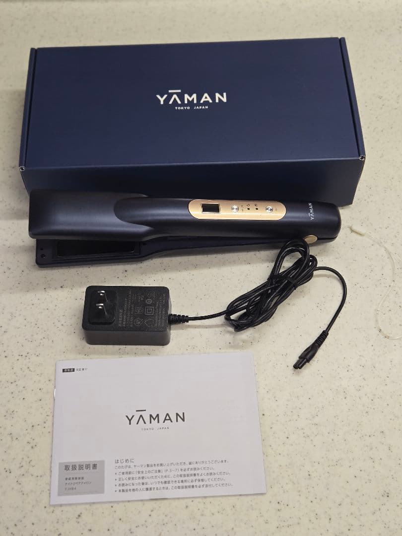 YAMAH ヤーマン ストレートヘアアイロン YJHB4L ナイトリペアアイロン