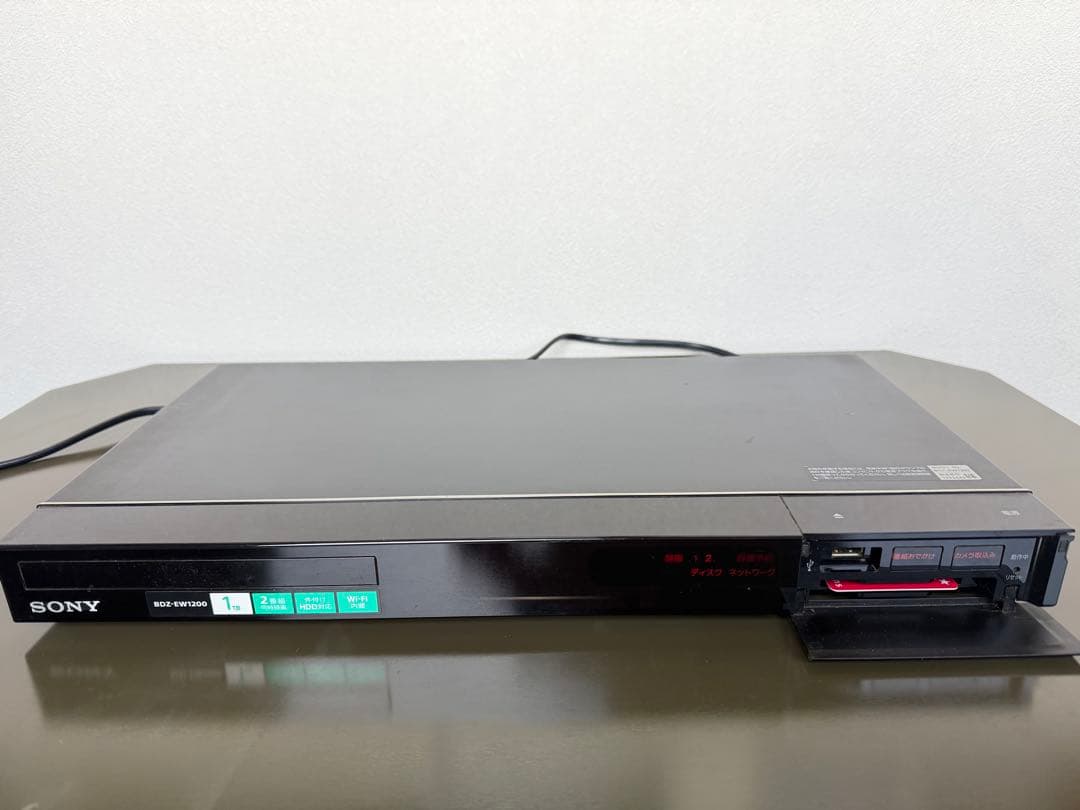 SONY BDZ-EW1200 1TB ブルーレイレコーダー - メルカリ
