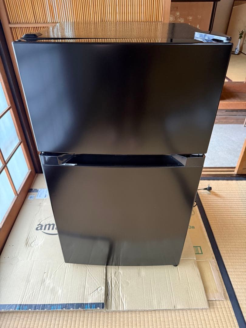 送料込 たのメル便 中古 アイリスオーヤマ 冷蔵庫 87L 2022年式 冷蔵庫 87L 2ドア PRC-B092D-W