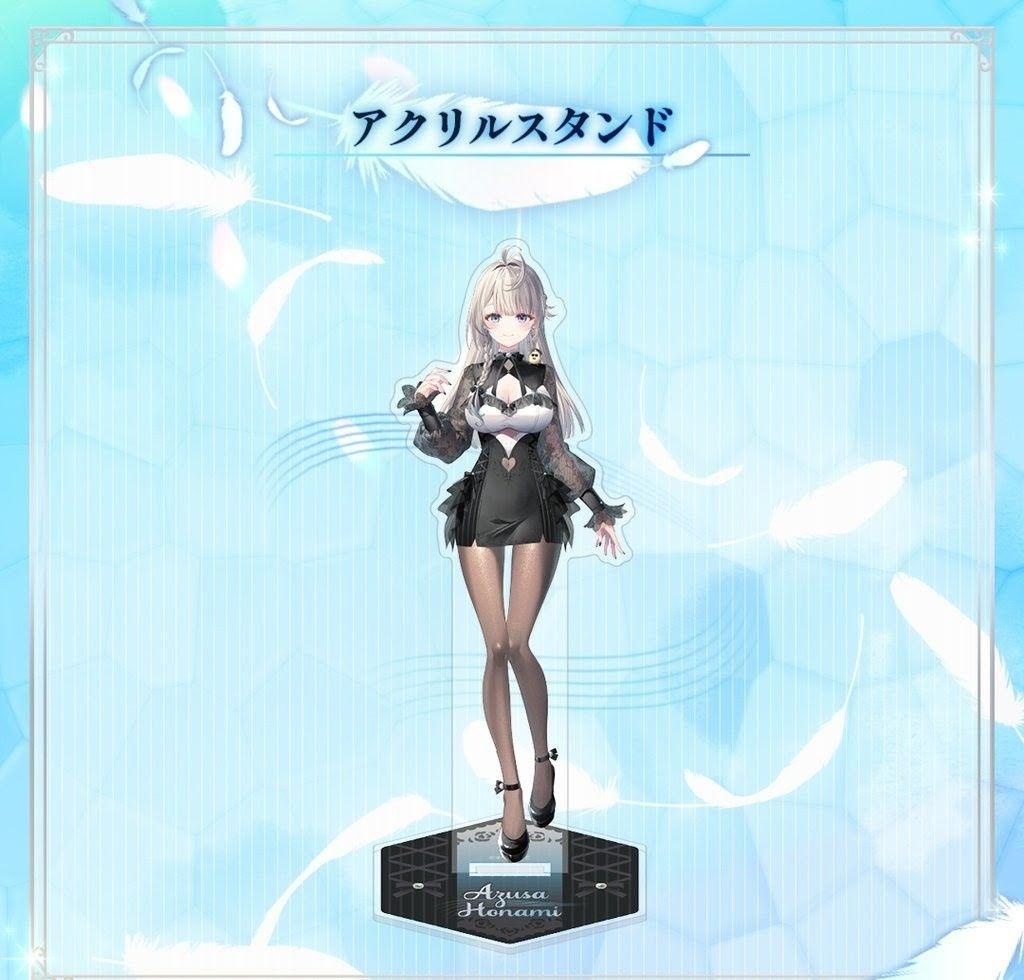 本阿弥あずさ 新衣装 20万人記念グッズセット　直筆サイン入りポストカード付き