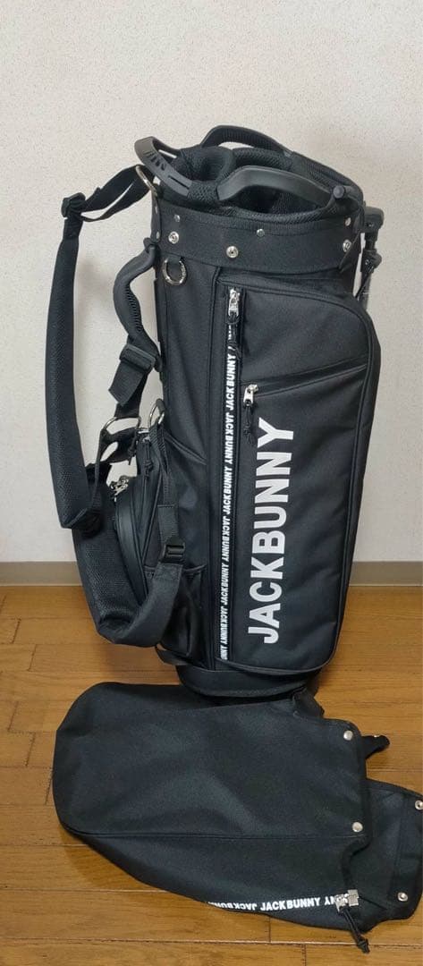 新品 ジャックバニー by パーリーゲイツ ブラック ツアー キャディ