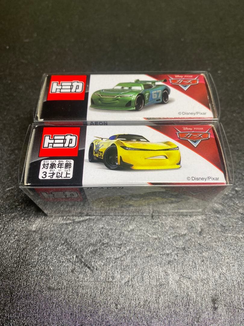 カーズ トミカ 廃盤品 新品未使用品 ジョージニューウィン ジムレヴェ