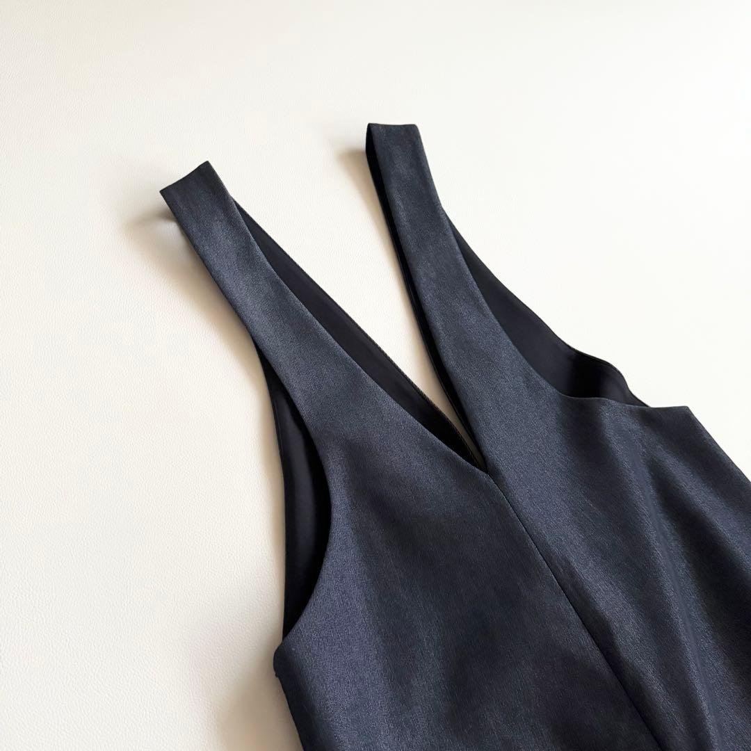 美品 【ルフィル】SOLOTEX デニムサロペット オールインワン 大政絢