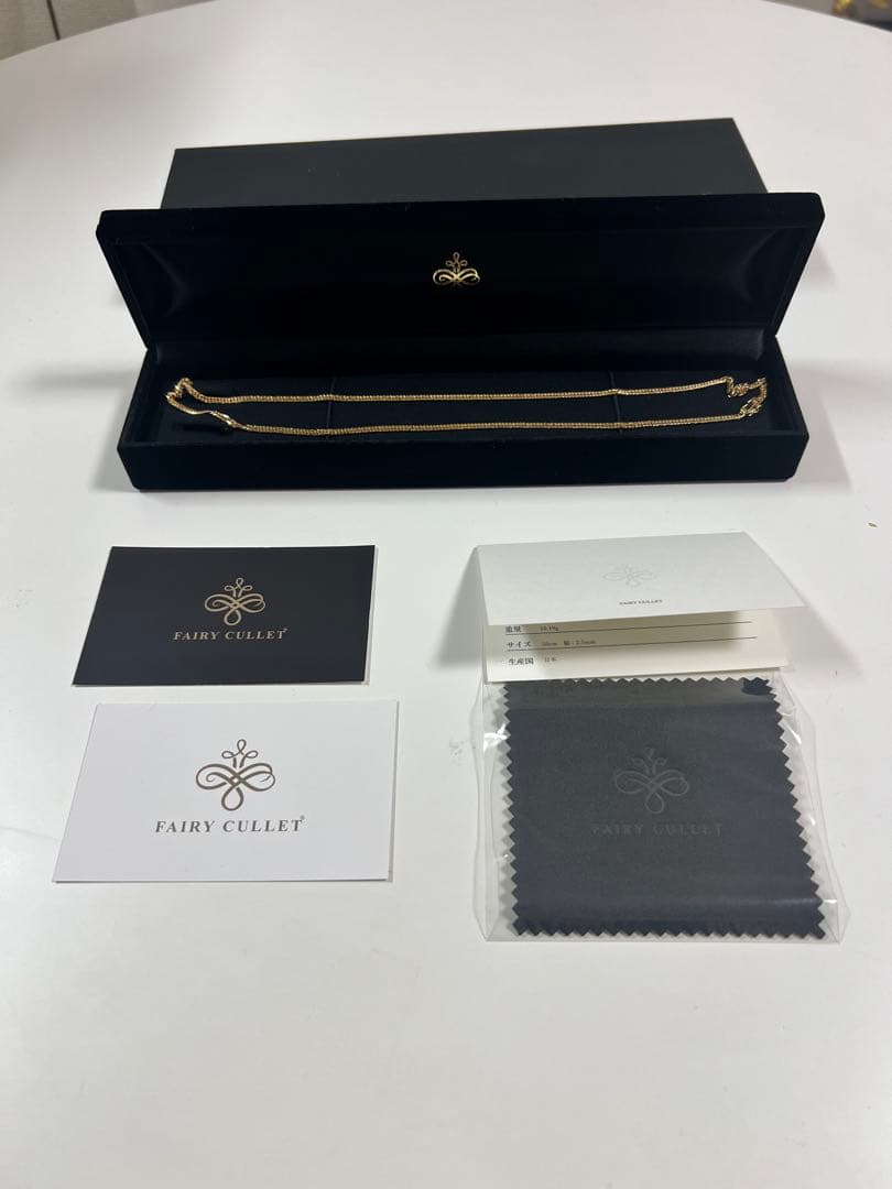 K18 喜平ネックレス 6面カットダブル 10.19g 50cm