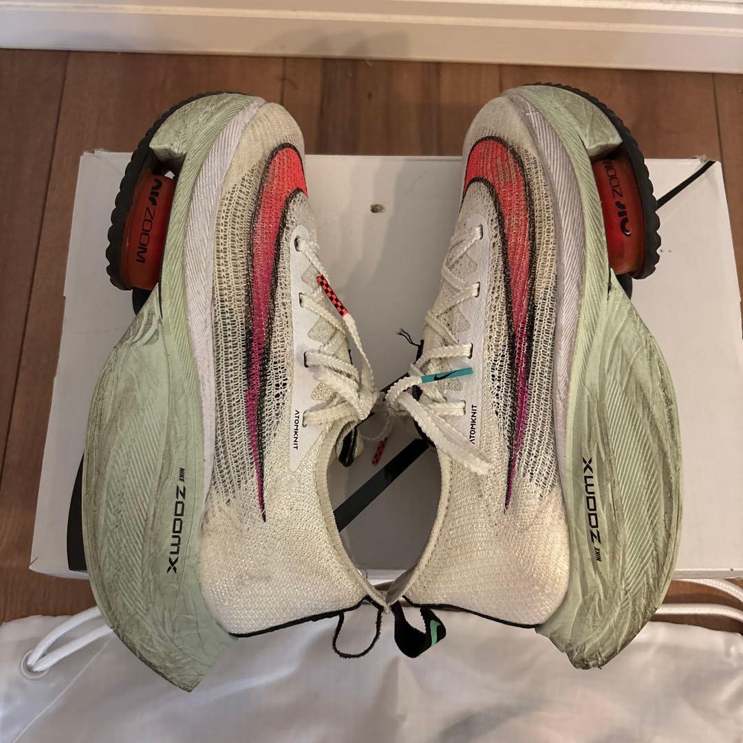 NIKE ナイキ エア ズーム アルファフライ ネクスト％　23.5cm 箱あり