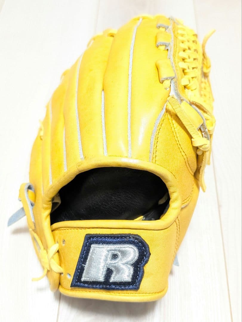イエロー 軟式野球グローブ 日本製 ラッセルアスレティック ラッセルアスレティック 日本製 RUSSELL ATHLETIC 内野用 軟式グローブ