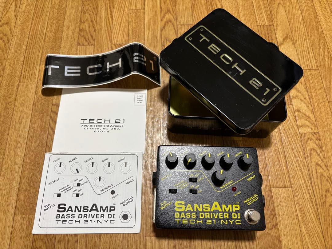 ベース用パッシブDI 1965年製ビンテージトランスmod