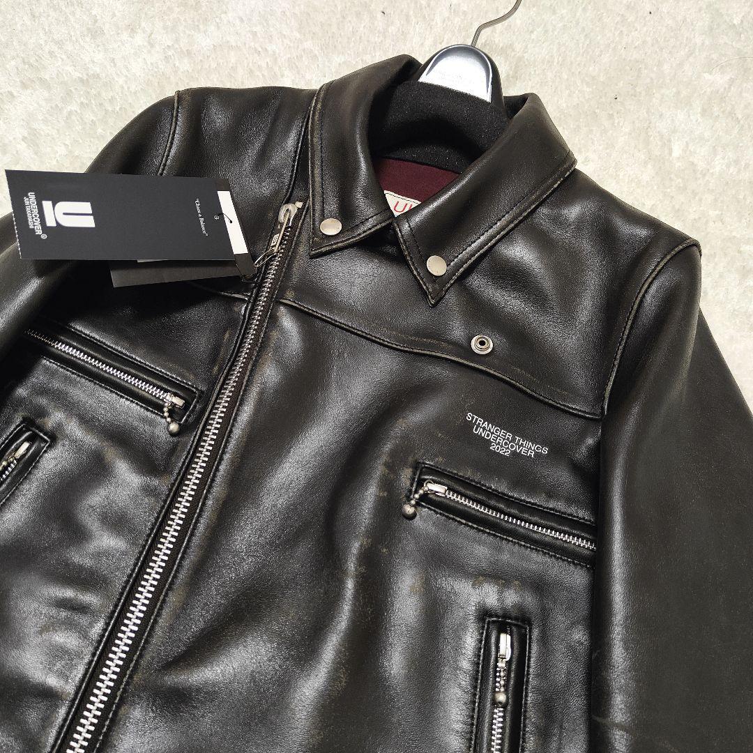新品】アンダーカバー × ストレンジャーシングス ライダースジャケット