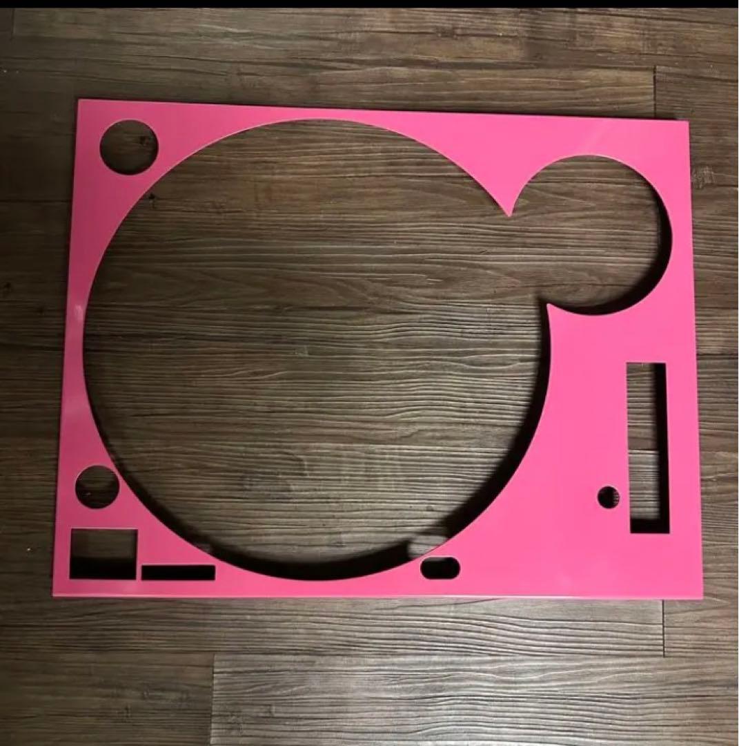 ターンテーブルカバー ピンク2枚 テクニクスsl1200 - メルカリ