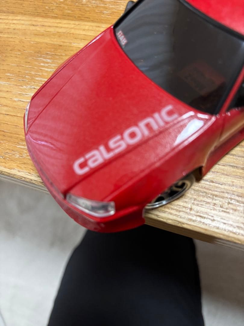 京商ミニッツ　AWD スカイラインR34 ドリフトタイヤ　ボディ色変更（塗装）