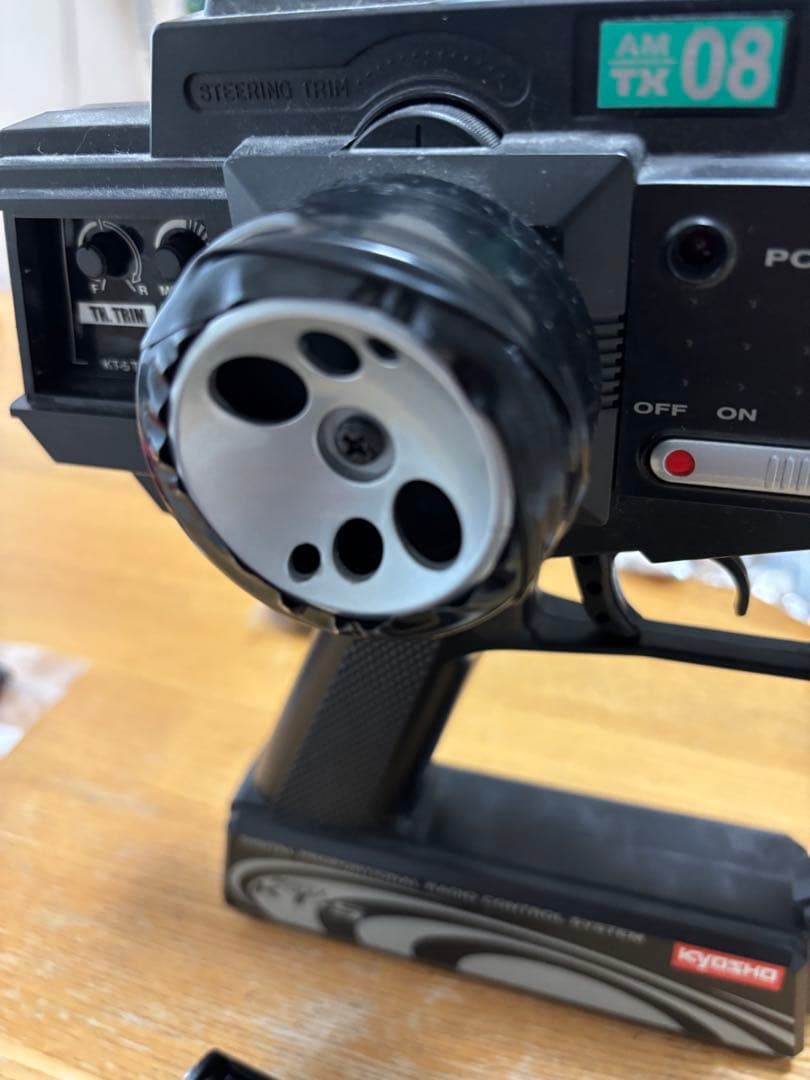 京商ミニッツ　AWD スカイラインR34 ドリフトタイヤ　ボディ色変更（塗装）