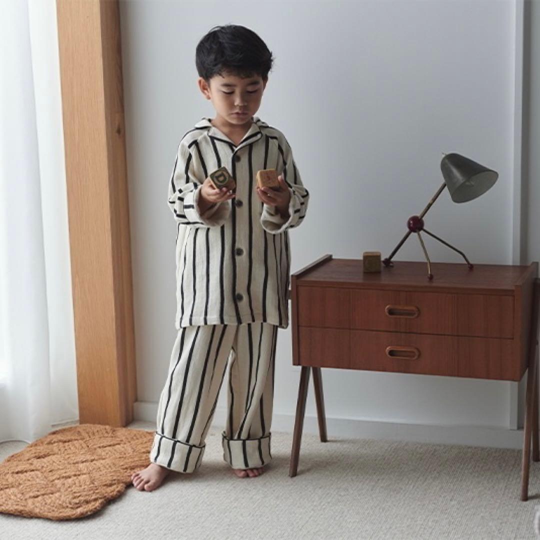 キッズ ナイトウエア パジャマ 部屋着 calmy 1 stripe 楽天市場】マールマール MARLMARLナイトウェア カーミー calmy 70-80