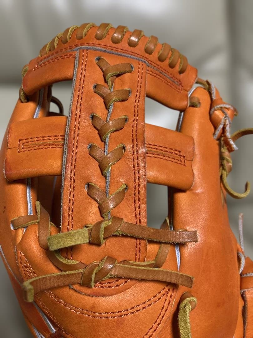 日本製28cm ATOMS アトムズ 硬式内野 AGL-501 オレンジ【美品】 - メルカリ