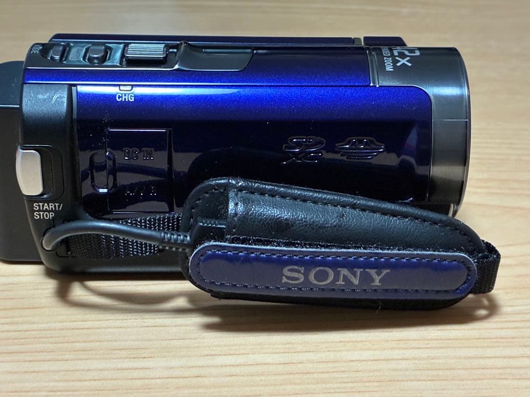 SONY ソニー ビデオカメラハンディカム HDR-CX180 メタリックブルー