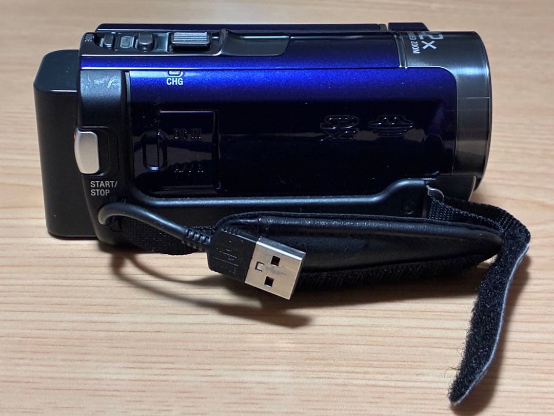 SONY ソニー ビデオカメラハンディカム HDR-CX180 メタリックブルー