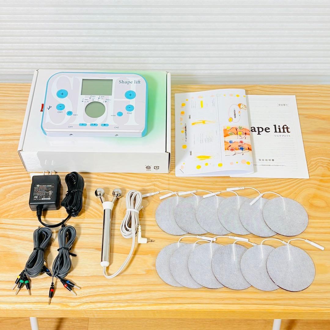 シェイプリフト スリムビューティハウス 新品パッド12枚付き テクノリンク シェイプリフト スリムビューティハウス EMS Shape lift