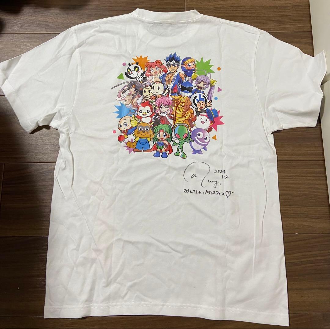 Ayasiさん 直筆サイン入り みんパチフェス2024限定Tシャツ - メルカリ
