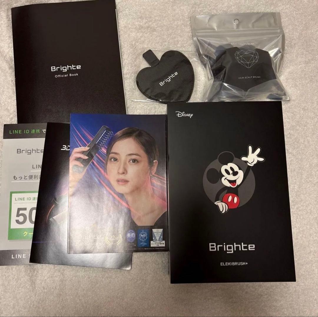 【新品】Brighte ELEKI BRUSH＋ミッキーマウス限定デザイン Aiロボティクス、ミッキーマウスデザインの限定美顔器「ELEKI BRUSH+