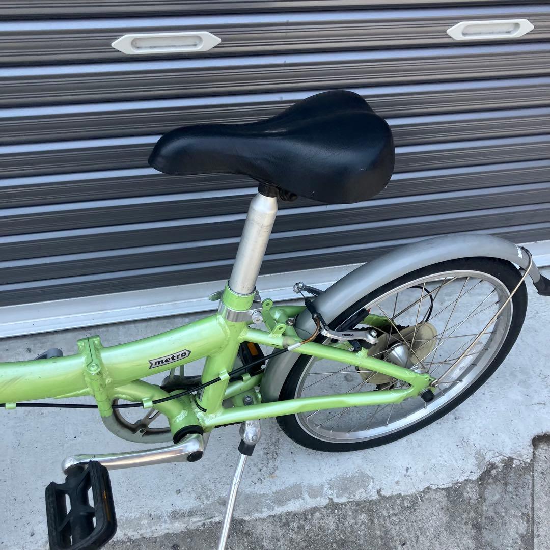 ビンテージ DAHON ダホン メトロ 折り畳み自転車 20インチ グリーン