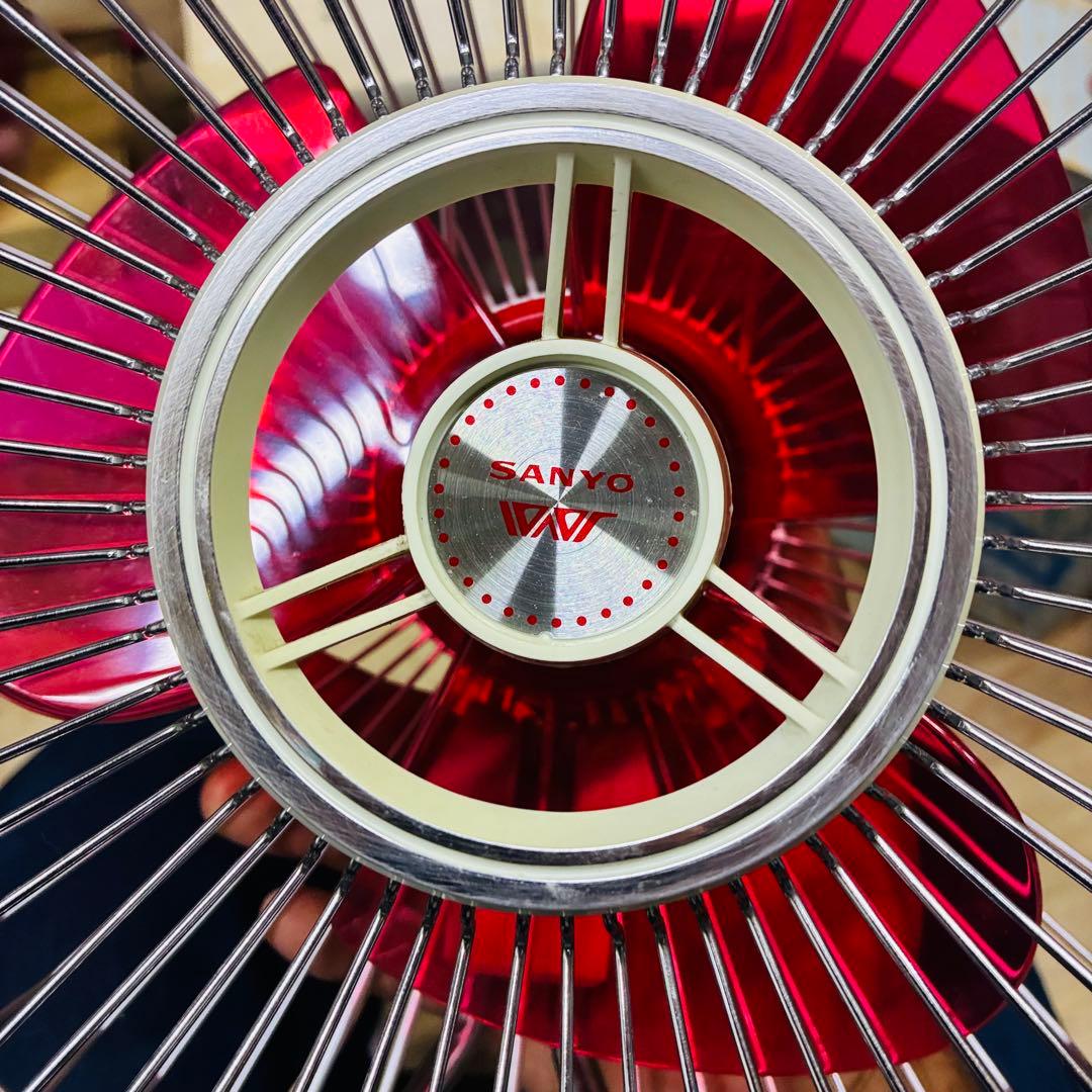 SANYO EF-4EL 20cm 扇風機 元箱付き 昭和レトロ - メルカリ