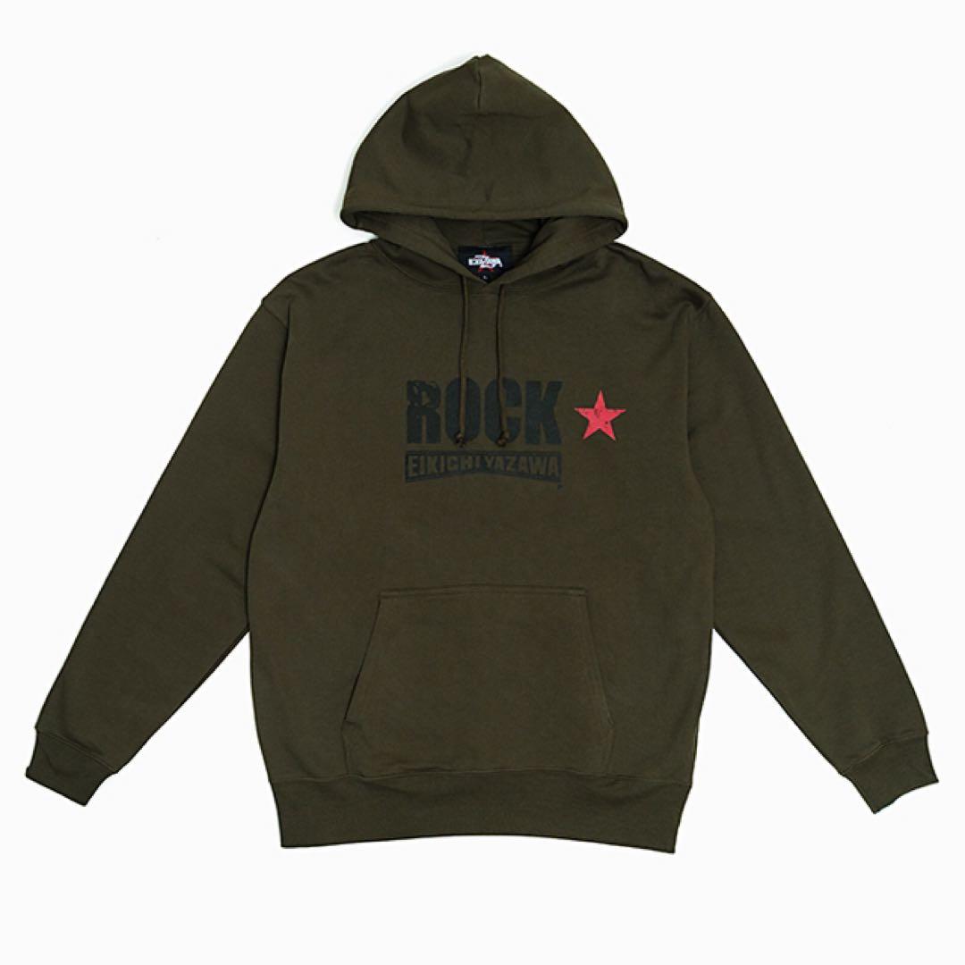 矢沢永吉 E.YAZAWA フード付きパーカーXLサイズ