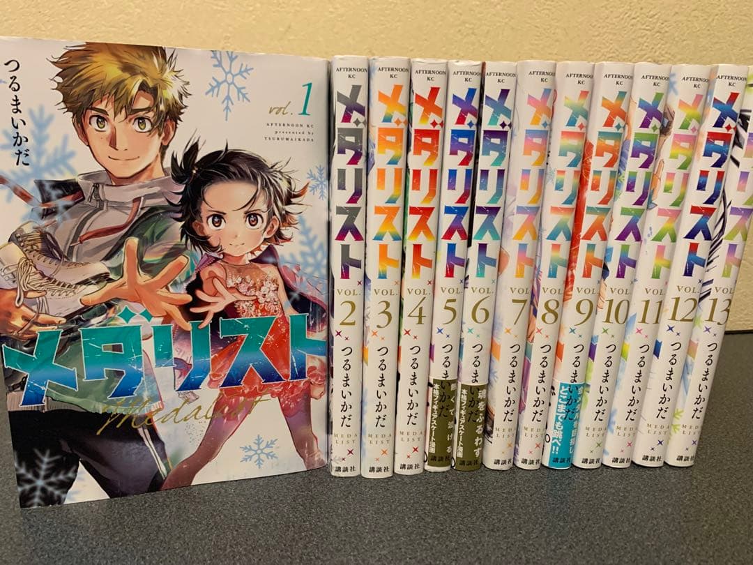 メダリスト　漫画　全巻　セット　1-13巻　つるまいかだ メダリスト コミック 1-13巻セット (講談社) | つるまいかだ |本