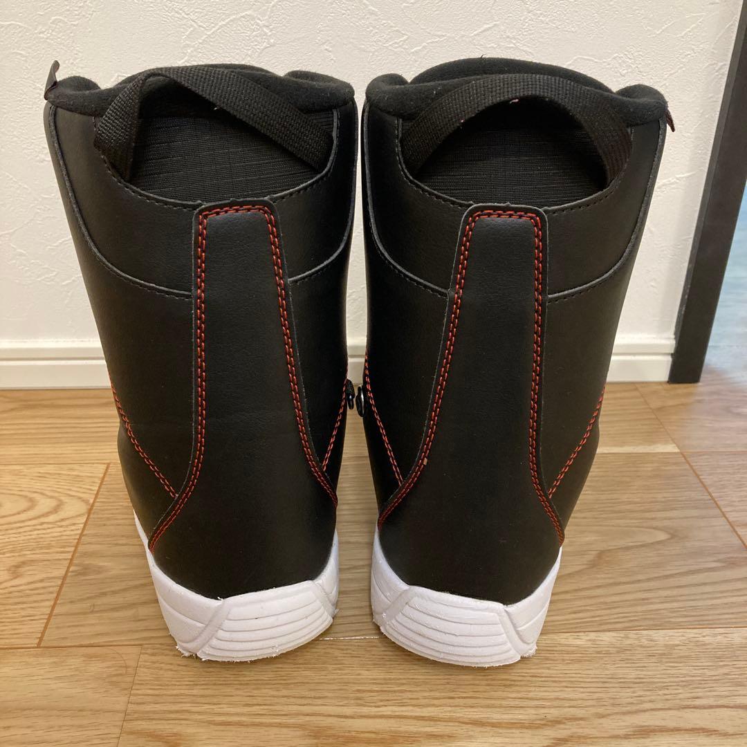 Kiss mark スノーボードブーツ ブラック/レッド 24.0cm