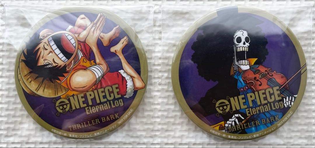 ワンピース エターナルログ 楽天ブックス購入特典 缶バッジ 新品フル