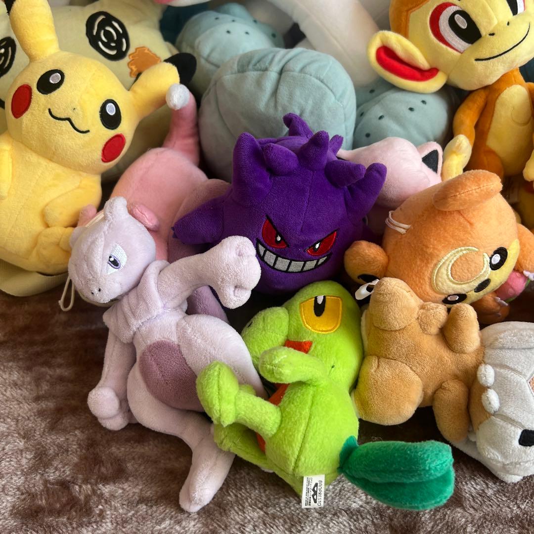 ぬいぐるみ　ポケモン　まとめ売り　ゲンガー　ミュウツー　ミュウ
