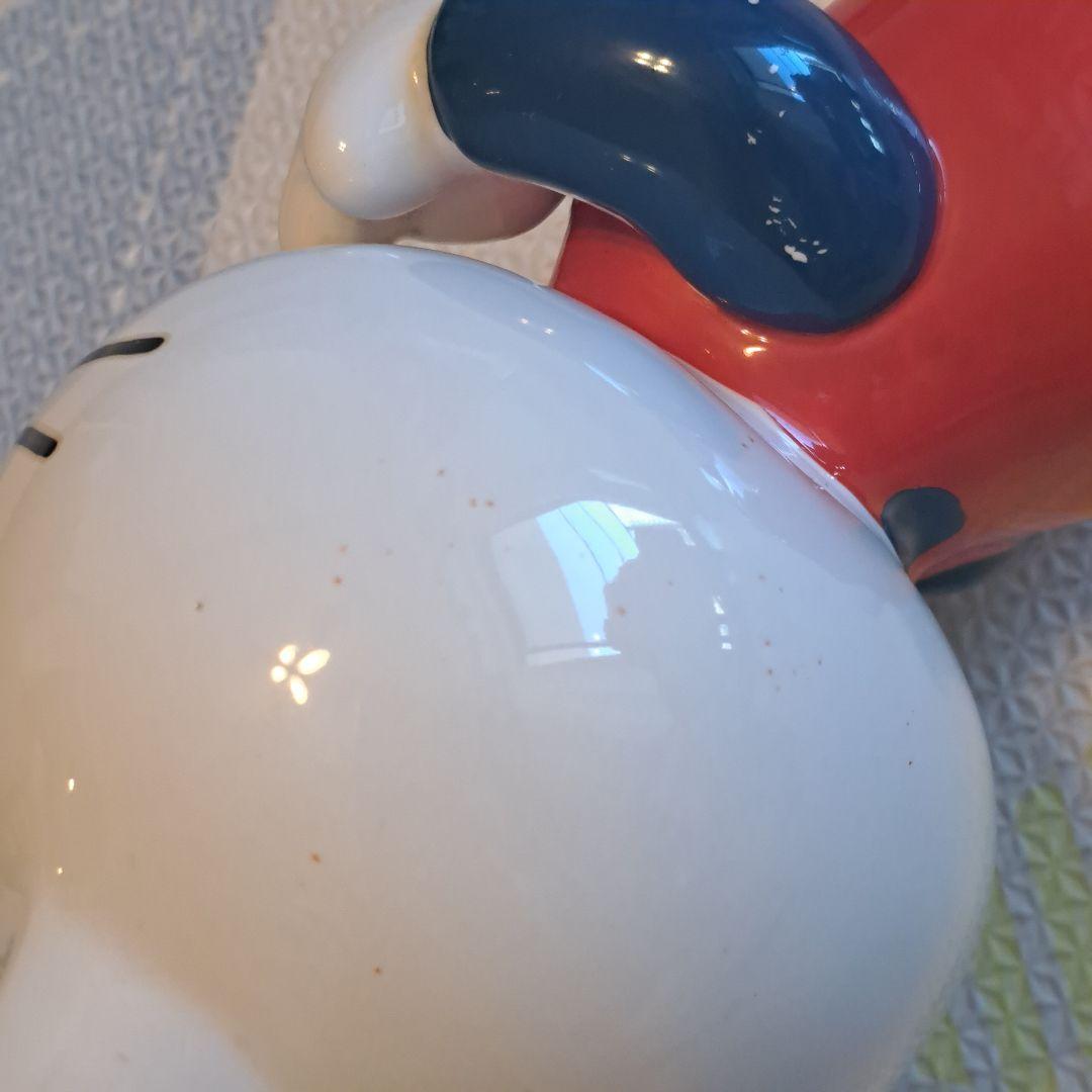 ハローキティ　陶器　貯金箱 立体　フィギュア　バンク　置物　レトロ