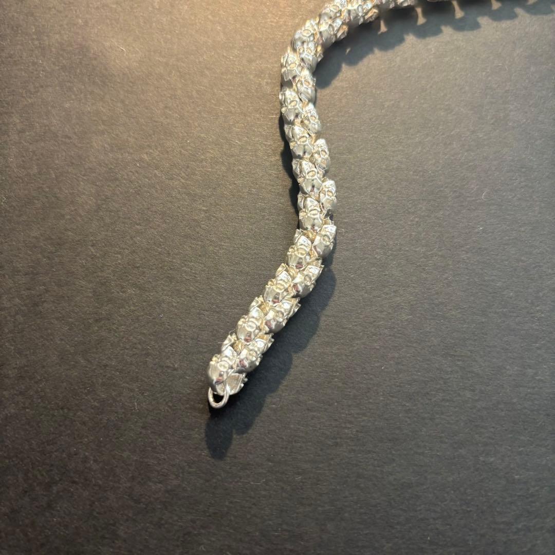 在庫限り】メンズレトロ銀 S925ネックレス シルバースカル - メルカリ