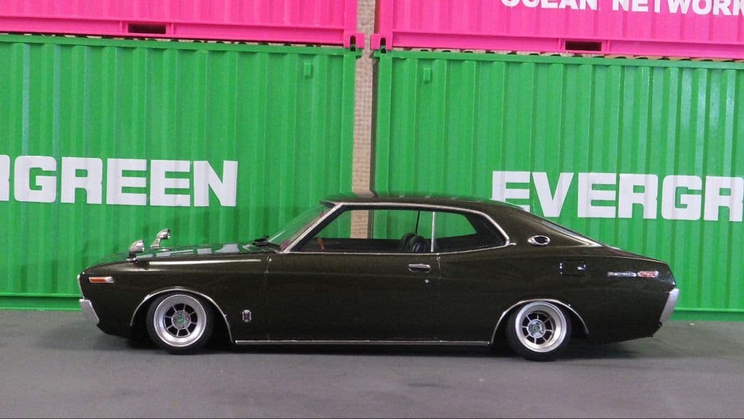 1/24ブタケツ　ローレル SGX　C130 シャコタン　ハヤシレーシング　棺桶