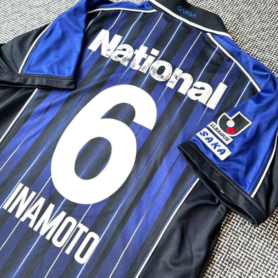 ガンバ大阪ラストゲーム着用】稲本潤一 ＃6 ガンバ大阪 01／02(H