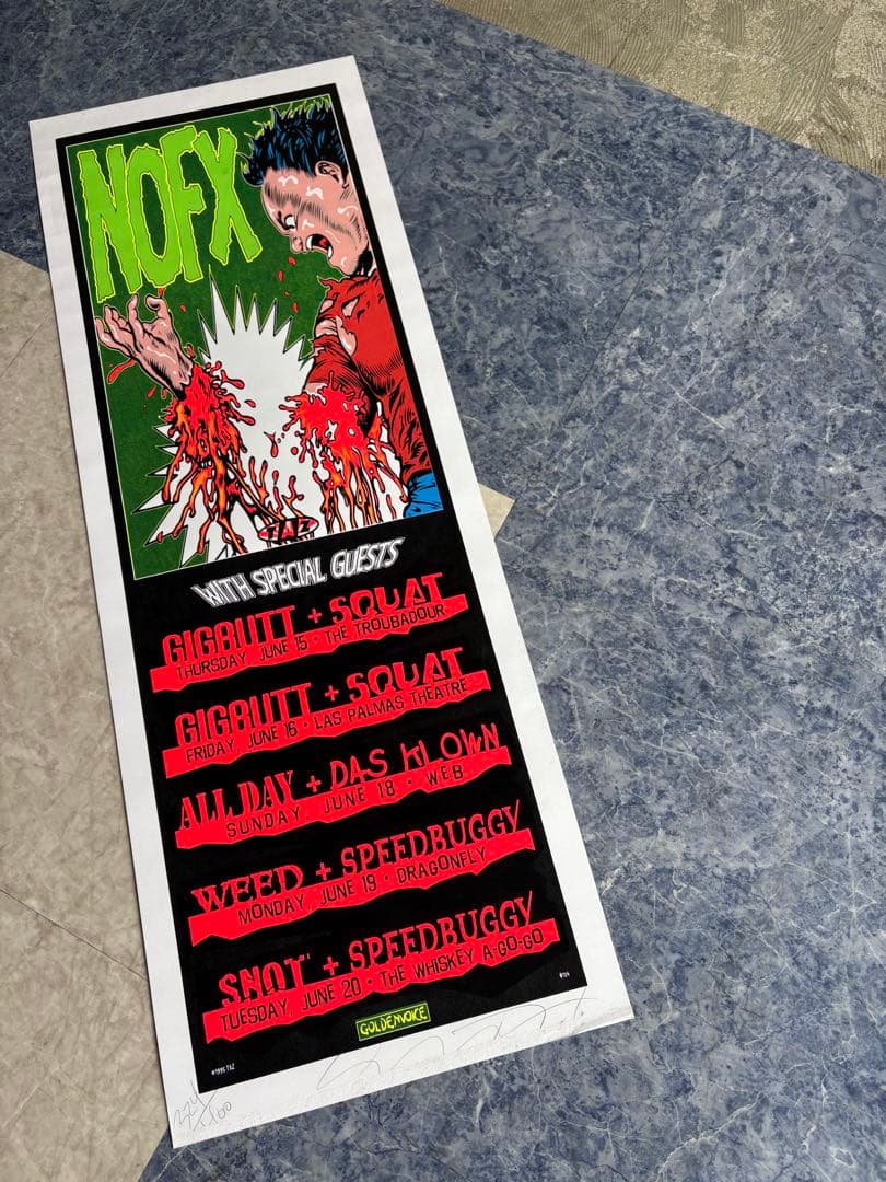 ポスター -TAZ- NOFX AKIRA POSTER