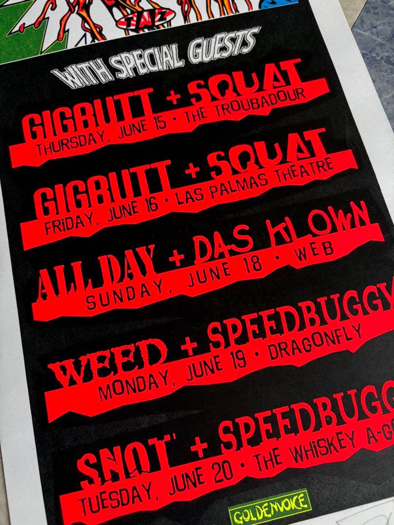 ポスター -TAZ- NOFX AKIRA POSTER