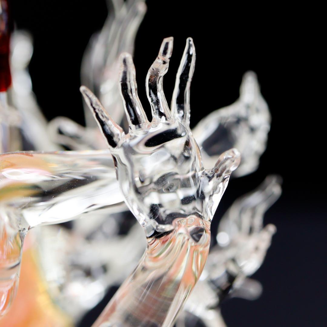 大村欣央 阿修羅ゴブレット ワイングラス 箱付き