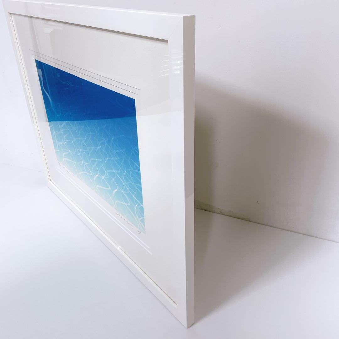 笠井正博 シルクスクリーン NoumeaV ヌメアV 水の揺らぎ 1998 - メルカリ