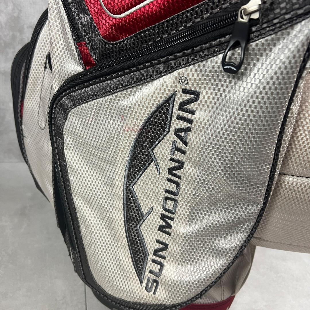 人気 サンマウンテン キャディバッグ C130 ハワイ限定 15分割 カート