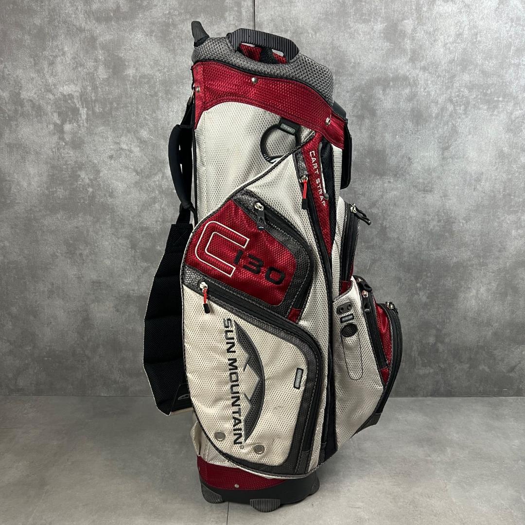 人気 サンマウンテン キャディバッグ C130 ハワイ限定 15分割 カート