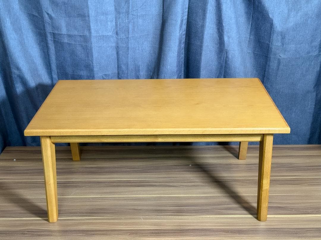 unico こたつテーブル 天然木使用 90cm×55cm シンプルモダン 上質な質感 天然木 突板 こたつテーブル 円形 幅85cm ウォールナット