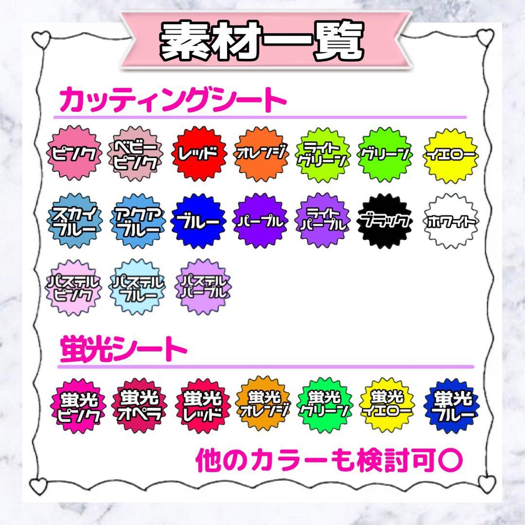 うちわ屋さん 団扇文字オーダー 文字パ 連結 ネームボード