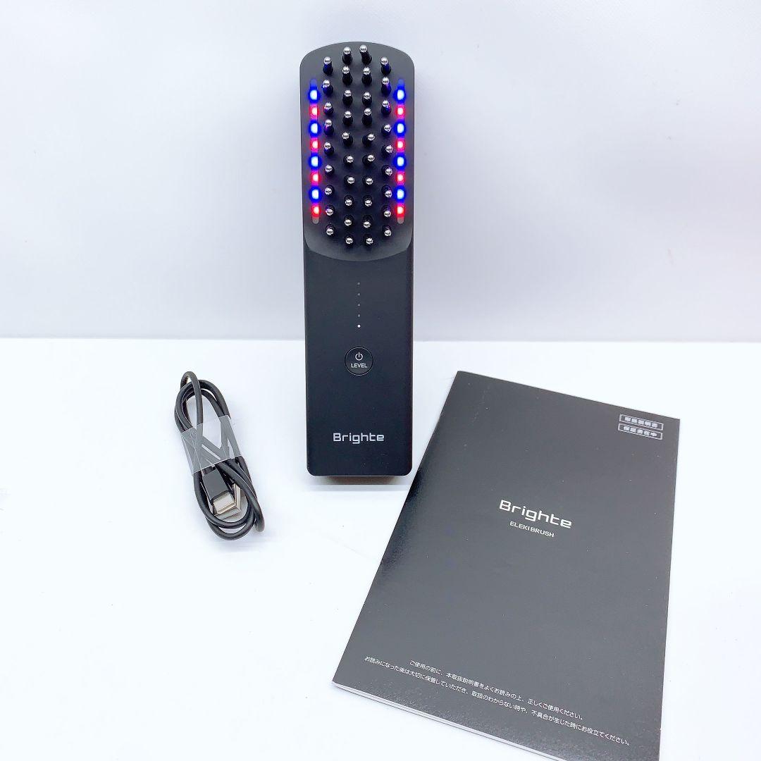 《付属品完備⭐️新品未使用》 Brighte ブライト エレキブラシ ブラシ型