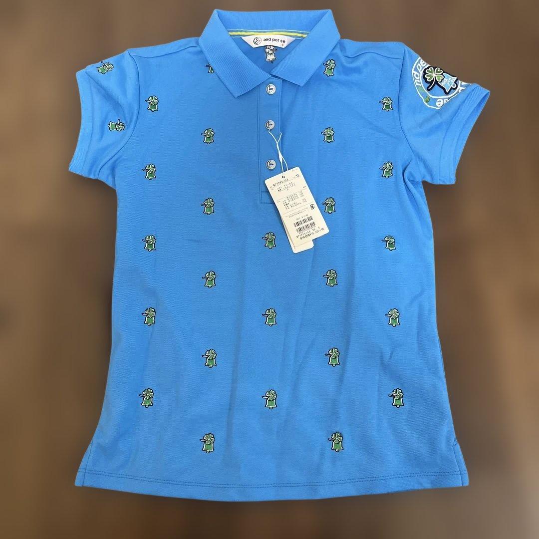 【新品】and per seアンパスィ ゴルフウェア上下セットSサイズレディース and per se（アンパスィ） ゴルフ エアロスウェット フーディー