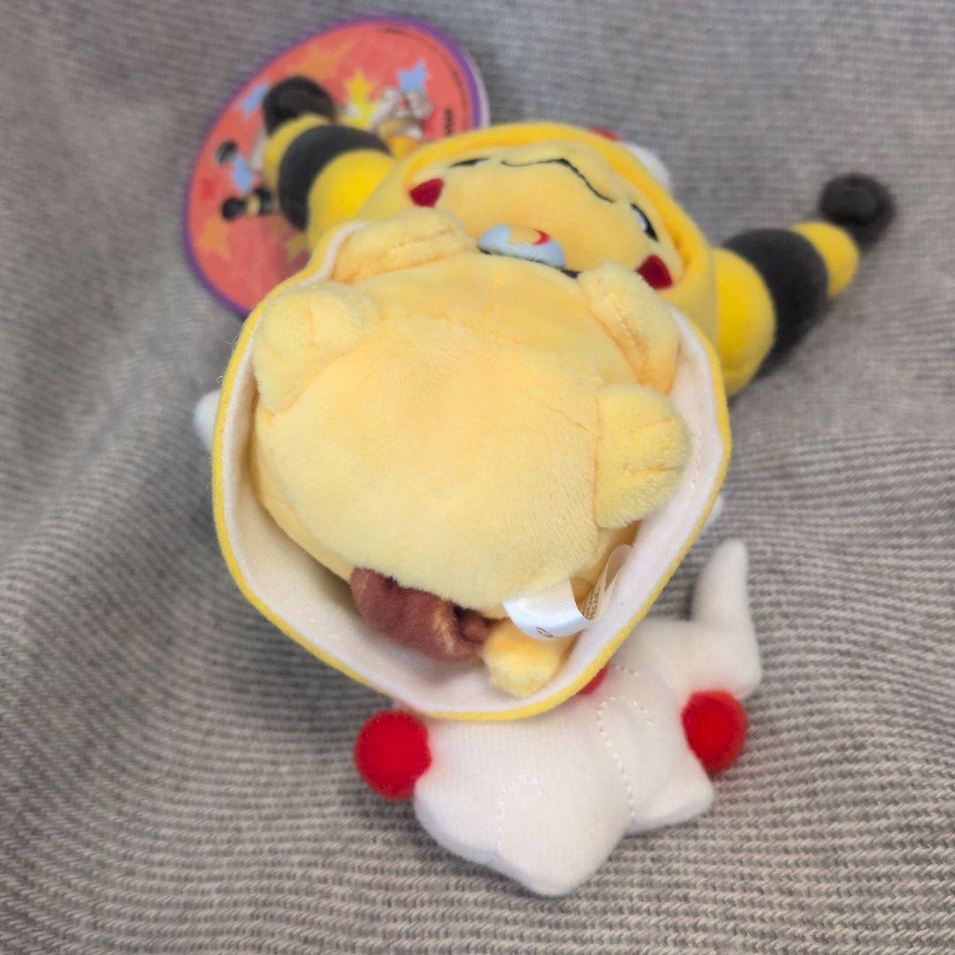 ケモンセンター限定 ポンチョを着たピカチュウ メガデンリュウ タグ