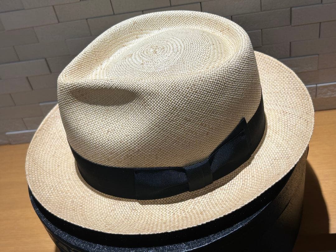 新品 初回 当時物 矢沢永吉 YAZAWA 正規 パナマハット 帽子 Ｌサイズ