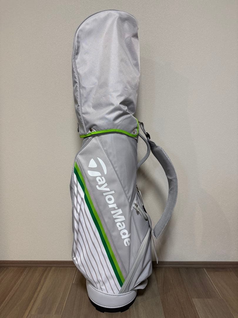 TaylorMade グレー キャディバッグ TaylorMade（テーラーメイド） セルフスタンドバッグ グレー×ライト