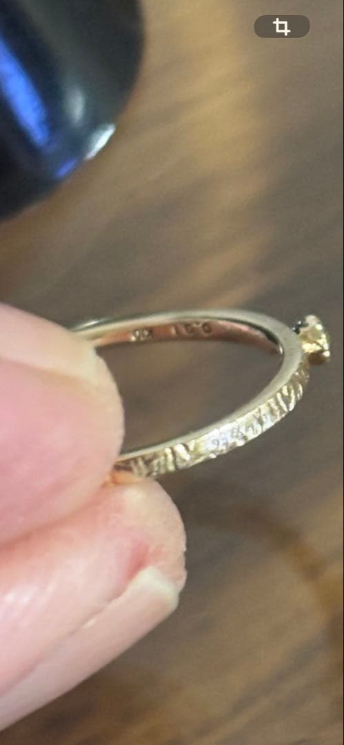 agete10Kゴールドリング、サイズ3 yesteryearfashions.com